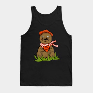 Groundhog Day Valentine Tank Top